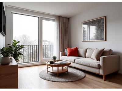 Moderne leilighetsinteriør i Grünerløkka med smart lagring