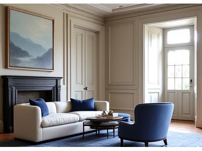 Restaurert historisk villa med moderne innslag