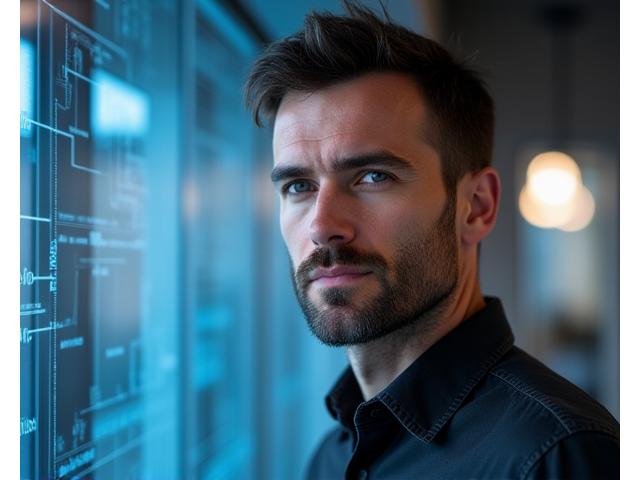 Portrett av Erik Jensen, Tinde Designs prosjektleder og designer